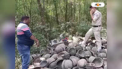 Durgapur News : পানাগড়ের জঙ্গলে গভীর রহস্য! শয়ে শয়ে হেলমেট উদ্ধার