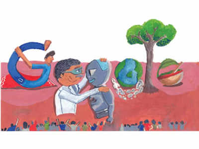 Google Doodle: শিশু দিবসে কলকাতার শ্লোককে সেরার খেতাব দিল গুগল, আগামীর ভারত ভাবনা খুদের ডুডলে