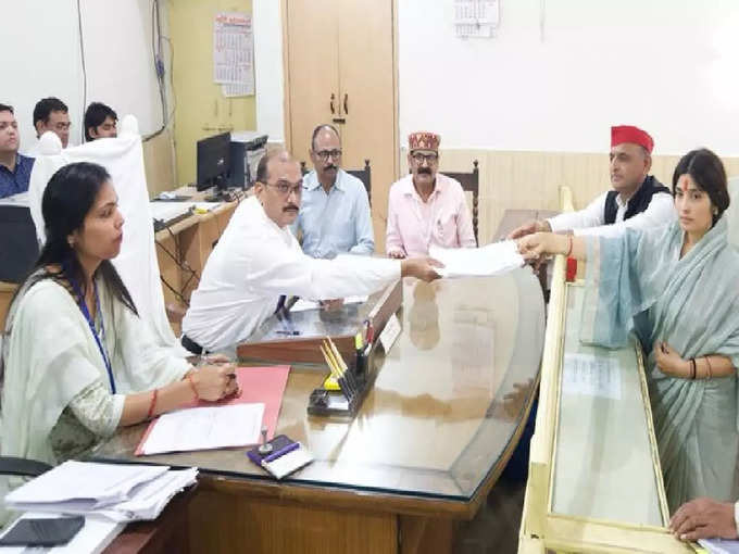 Dimple Yadav Nomination9