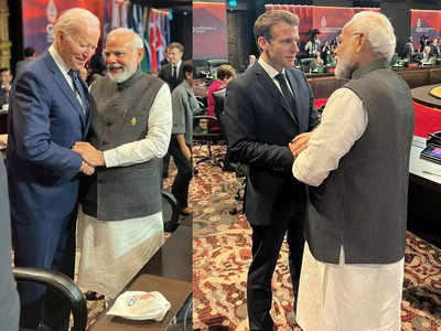 G20 summit: મોદી સાથે હાથ મિલાવવા માટે દોડી આવ્યા અમેરિકાના રાષ્ટ્રપ્રમુખ બાઈડન અને વડાપ્રધાન તેમને ગળે મળ્યા 