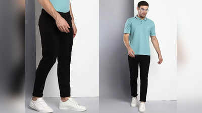 इन Black Trousers को सफेद कलर से लेकर ब्लैक कलर तक की शर्ट और टी शर्ट पर स्टाइल करके पाएं किलर लुक