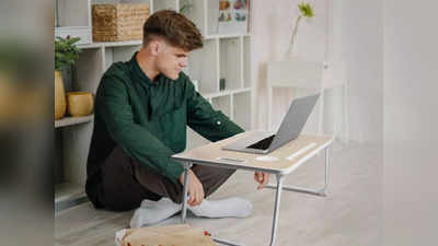 ​Study Laptop Tables: ऑफिस वर्क और पढ़ाई के लिए बेस्ट हैं ये लैपटॉप टेबल, कूलिंग फैन के साथ भी हैं उपलब्ध​