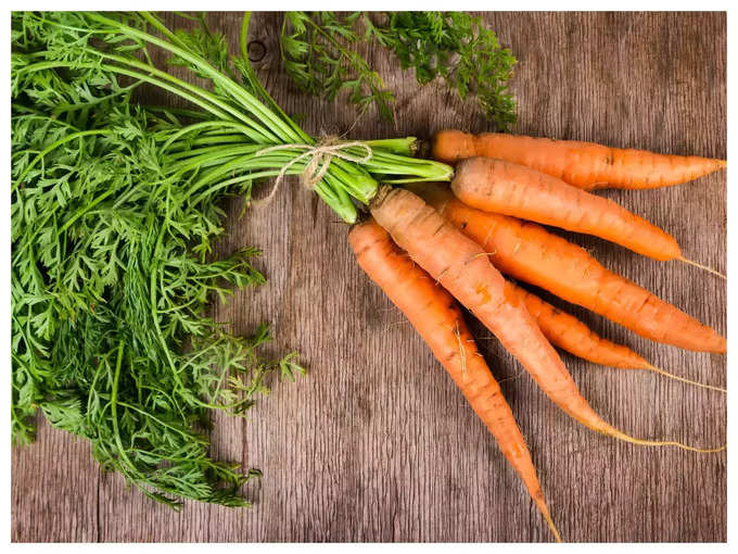​गाजरामुळे पचनक्रिया सुधारते