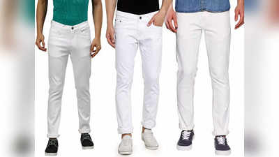 ये White Jeans हैं बेहद अट्रैक्‍टिव और ट्रेंडी, डार्क शर्ट या टीशर्ट के साथ मैच कर पाएं बेस्‍ट लुक
