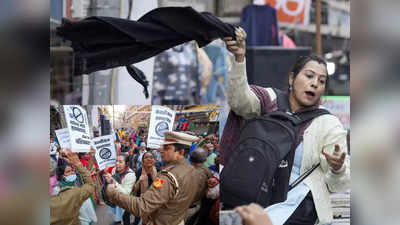Delhi MCD Election: हाथों में काले झंडे और चिल्लाती महिलाएं...  AAP की रैली में यह कैसा बवाल? केजरीवाल और PM मोदी दोनों निशाने पर