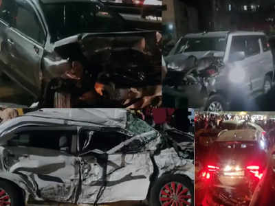 Pune Accident: पुण्यात नवले ब्रीजवर भीषण अपघात, ट्रेलर सुस्साट सुटला; गाड्यांचा चेंदामेंदा