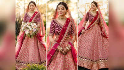 अमेरिका में दुल्हन ने पहना इतना सुंदर भारतीय लहंगा कि लोग बोले ये तो एकदम गुड़िया लग रही