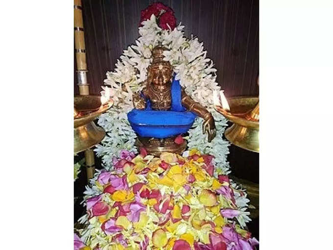 திருமண கோலத்தில் ஐயப்பன்