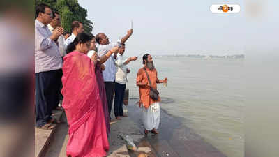 Konnagar Baro Mandir Ghat : মুখ্যমন্ত্রীর নির্দেশ, বারাণসীর মতো গঙ্গা আরতি এবার কোন্নগরেও