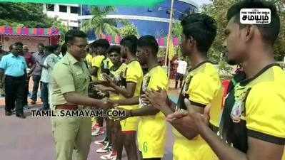 காரைக்குடி அருகே  பொறியியல் கல்லூரியில் மாநில அளவிலான கபடி போட்டி 19 அணிகள் பங்கேற்பு