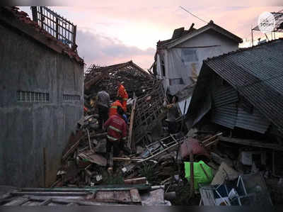 indonesia earthquake: 200 ஐ தாண்டிய பலி எண்ணிக்கை... 25 முறை பூமி அதிர்ந்ததால் பொதுமக்கள் பீதி!