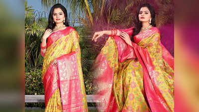 Saree For Women : आकर्षक कलर में मिल रही हैं ये शानदार प्रिंटेड Silk Saree, हर ऑकेजन में दिखेंगी ज्यादा खास