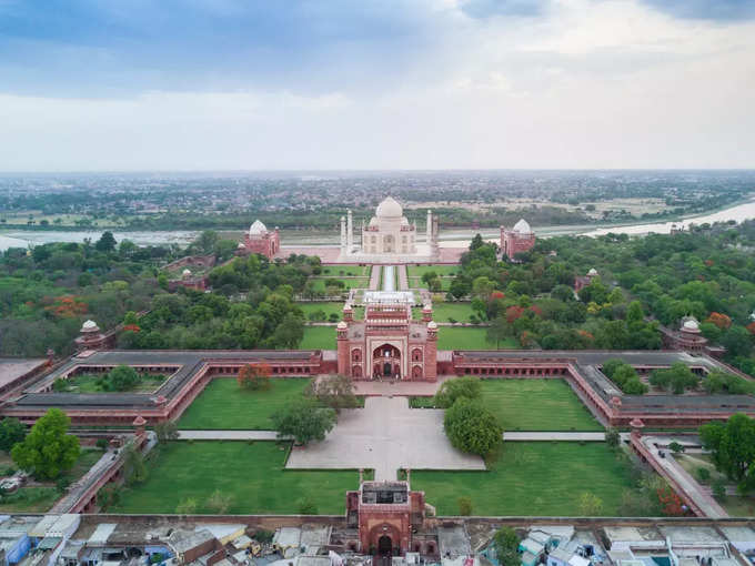 मुगल गार्डन, आगरा - Mughal Gardens, Agra
