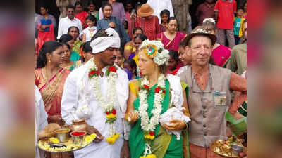 Hampi Wedding: ಬೆಲ್ಜಿಯಂ ಕನ್ಯೆ ಕೈ ಹಿಡಿದ ಹಂಪಿಯ ಆಟೋ ಚಾಲಕ; ಅನಂತನ ಪ್ರಾಮಾಣಿಕತೆಗೆ ಕೆಮಿಲ್‌ ಫಿದಾ!