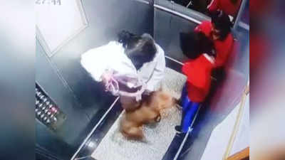 Dog Attacked: नोएडा में नहीं रुक रहा लिफ्ट में कुत्तों का हमला, महिला ने बच्चों को किया बाहर...वीडियो वायरल