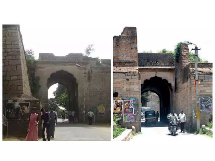 Twot fort gates to Srirangapattana