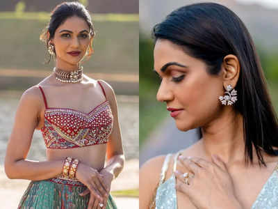 Sneha Reddy Lehenga: એક ફિલ્મથી 300 કરોડ કમાતા એક્ટરની વાઇફની ઇન્ટરનેટ પર ચર્ચા, લૉ-કટ ચોલીમાં સુંદર લૂક