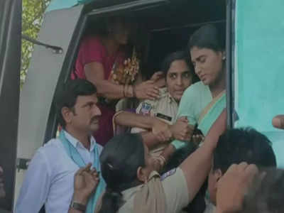 YS Sharmila: నర్సంపేటలో ఉద్రిక్తత.. వైఎస్ షర్మిల అరెస్ట్