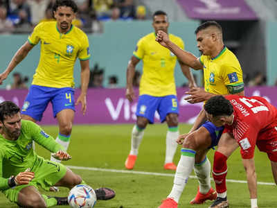 FIFA World Cup: नेमार नहीं तो क्या केसमिरो तो हैं... करिश्माई गोल से ब्राजील को दिलाया प्री-क्वॉर्टर फाइनल का टिकट