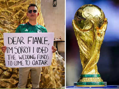 FIFA World Cup Qatar 2022 : বিয়ের টাকা খরচ করে কাতার এসেছি, বাগদত্তার কাছে ক্ষমাপ্রার্থী ফুটবল পাগল যুবকের