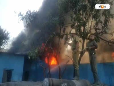 Fire At Howrah Today :  বেলুড়ে প্লাস্টিক কারখানায় বিধ্বংসী আগুন, ঘটনাস্থলে দমকল