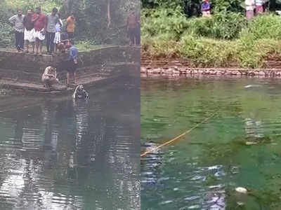 കരയിൽ ചെരിപ്പും വസ്ത്രങ്ങളും ഫോണും, യുവാവ് ക്ഷേത്രക്കുളത്തിൽ മരിച്ച നിലയിൽ