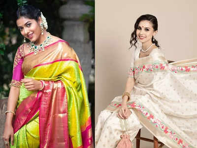 इन Banarasi Silk Saree को पहनकर बिखेरे अपनी खूबसूरती, कलर व डिजाइन ऐसा कि हर किसी के मन को भा जाए