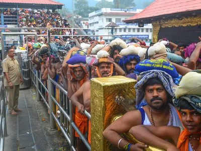 വലിയ നടപ്പന്തൽ നിറയുന്നു, ക്യൂ മരക്കൂട്ടത്തേക്ക്; കുടിവെള്ളവുമായി ദേവസ്വം ബോർഡ്