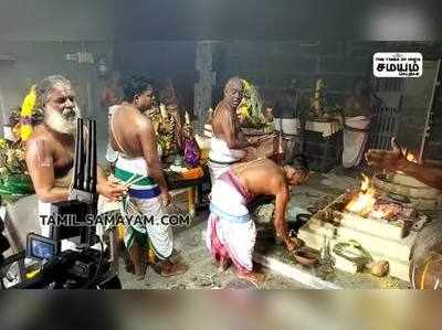 ஸ்ரீ  நரசிம்மர் திருக்கோவிலில் இன்று மகா கும்பாபிஷேகம்