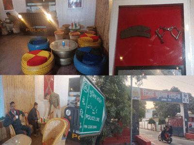 Meerut Police Cafe : जीप, हथकड़ी, रायफल... हाई प्रोफाइल कैफ़े को भी मात दे रहा पुलिस कैफे, गजब का है लुक
