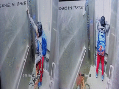 नोएडा : लिफ्ट में फंसा 8 साल का बच्चा, दहशत से चीखता चिल्लाता रहा, CCTV में कैद हुआ दिल दहला देने वाला वीडियो