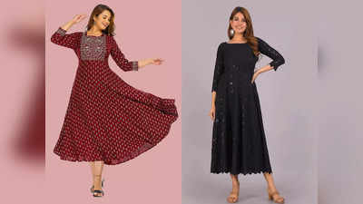 Best Long Kurti पर्फेक्ट एथनिक स्टाइल के लिए ट्राय करें और पाएं ब्यूटीफुल लुक