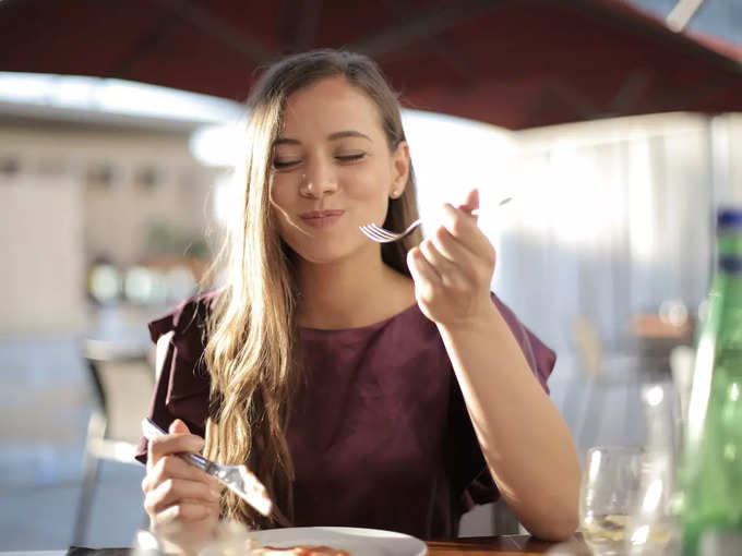 Women Having Food