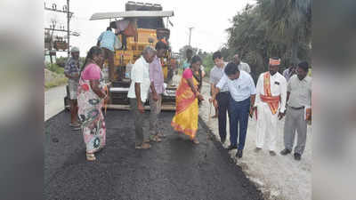 3 கோடி செலவில் அவலூர்பேட்டை-சேத்பட் சாலை பணிகள்.. விழுப்புரம் கலெக்டர் நேரில் ஆய்வு.. அதிகாரிகளுக்கு அதிரடி உத்தரவு!