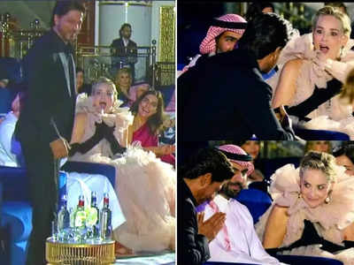 Shah Rukh Khan Video: शाहरुख खान को देख हॉलीवुड एक्ट्रेस का खुला रह गया मुंह, उसके बाद जो हुआ दिल जीत लेगा