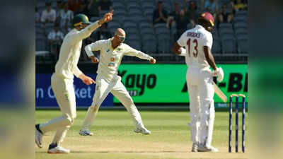 AUS vs WI: लाबुशेन के रिकॉर्ड के बाद ब्रेथवेट का शतक, वेस्टइंडीज को जीत के लिए अब इतने रन की दरकार