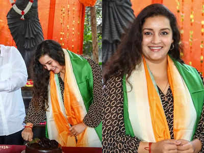 Renu Desai: ‘టైగర్ నాగేశ్వరరావు’ సెట్స్‌లో రేణు దేశాయ్ బర్త్‌డే సెలబ్రేషన్స్