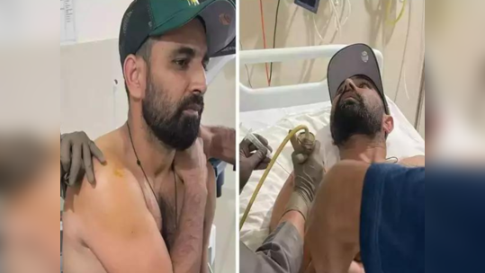 मोहम्मद शमीचे रुग्णालयातील फोटो समोर; किती गंभीर आहे दुखापत 