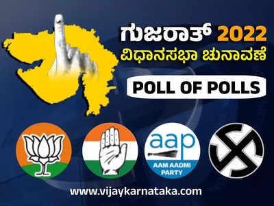 Gujarat Poll of Polls 2022: ಗುಜರಾತ್‌ನಲ್ಲಿ ಮುಂದುವರಿದ ಬಿಜೆಪಿಯ ಏಕಚಕ್ರಾಧಿಪತ್ಯ; ಅಧಿಕಾರದ ನಿರೀಕ್ಷೆಯಲ್ಲಿದ್ದ ಎಎಪಿಗೆ ಭಾರೀ ನಿರಾಸೆ
