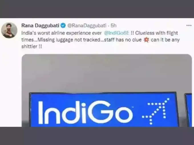 Rana Daggubati Tweet
