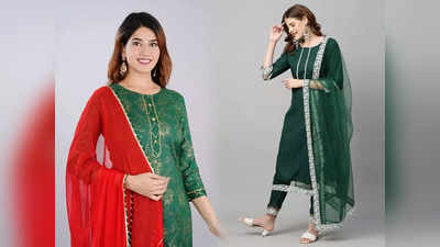 Green Kurtis Pant Set में मिल रही 50% की भारी छूट, अपने फेवरेट कलर को खरीदकर बनाएं अपना