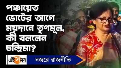 Chandrima Bhattacharya: পঞ্চায়েত ভোটের আগে ময়দানে তৃণমূল, কী বললেন চন্দ্রিমা