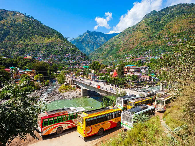 हिमाचल प्रदेश में मनाली - Manali in Himachal Pradesh