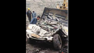 जुनाड कोळसा खाणीत अपघात; सुरक्षा सप्ताहाची पाहणी करताना घटना