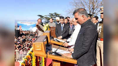 Himachal News CM: सुखविंदर सिंह सुक्खू ने ह‍िमाचल प्रदेश के नए मुख्यमंत्री की शपथ, मुकेश अग्निहोत्री बने उपमुख्यमंत्री