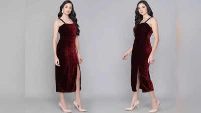 Amazon Wardrobe Refresh Sale: विंटर पार्टी के लिए Velvet Dresses हैं बेस्ट, बंपर डिस्काउंट पर कर डालें ऑर्डर