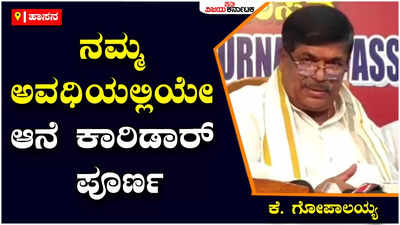 ಹಾಸನ: ಕಾಡಾನೆ ಹಾವಳಿ, ಎತ್ತಿನಹೊಳೆ ಕಾಮಗಾರಿ, ಕಾಫಿ ಪ್ಲಾಂಟರ್ಸ್ ಒತ್ತುವರಿಗೆ ವಿಶೇಷ ಬಿಲ್