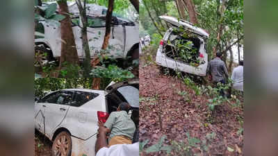 കേരള അതിർത്തിയിൽ കാർ നിയന്ത്രണം വിട്ടു മരത്തിലിടിച്ചു, മാതാവും കുഞ്ഞും മരണപ്പെട്ടു, അപകടത്തിൽ പെട്ടത് വിവാഹ വിരുന്നിൽ പങ്കെടുത്ത് മടങ്ങിയവർ