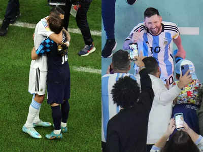 Lionel Messi: मैच जीता, दिल भी जीते... गम में डूबे मोड्रिच को अर्जेंटीना के खिलाड़ियों ने दिया हौसला, मेसी ने यूं मनाया जीत का जश्न