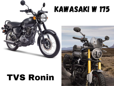 TVS Ronin vs Kawasaki W175 ஒப்பீடு! எது சிறந்த பட்ஜெட் Scrambler?